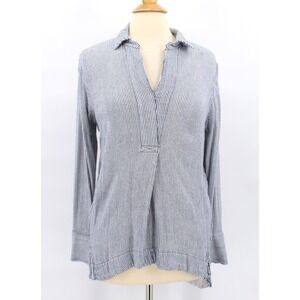 Free People On The Road Stripe Tunic womens Small Long Sleeve Boho Hippie Grunge